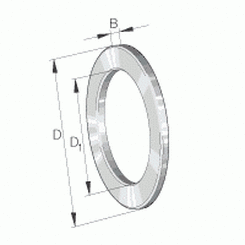 Кольца упорных подшипников INA / Schaeffler